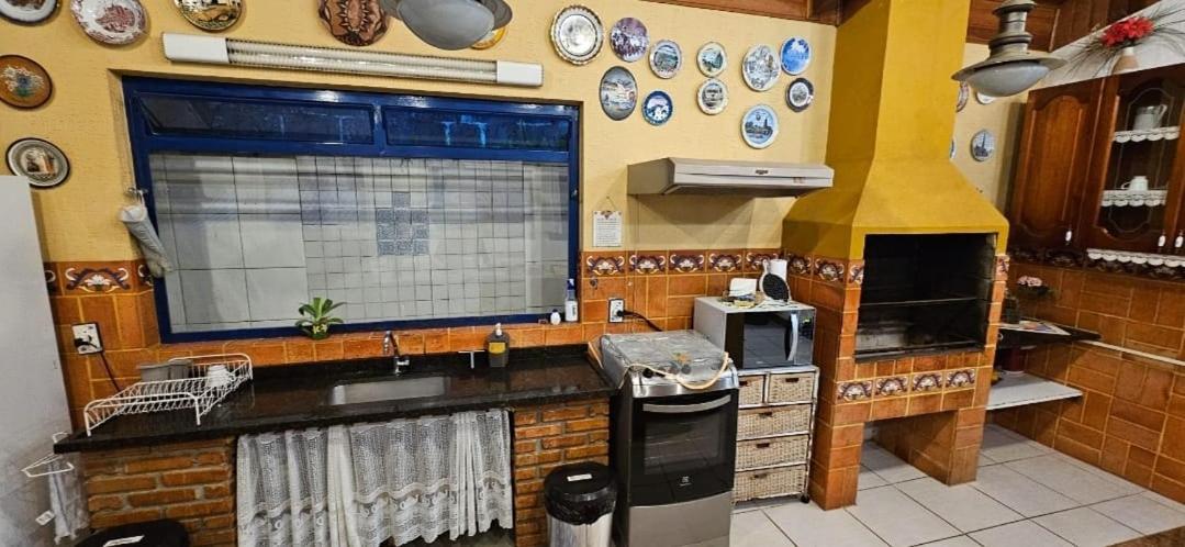 Pousada A Casa Da Fazenda ซานโต อังตัวนิโอ โด ปิงญัล ภายนอก รูปภาพ