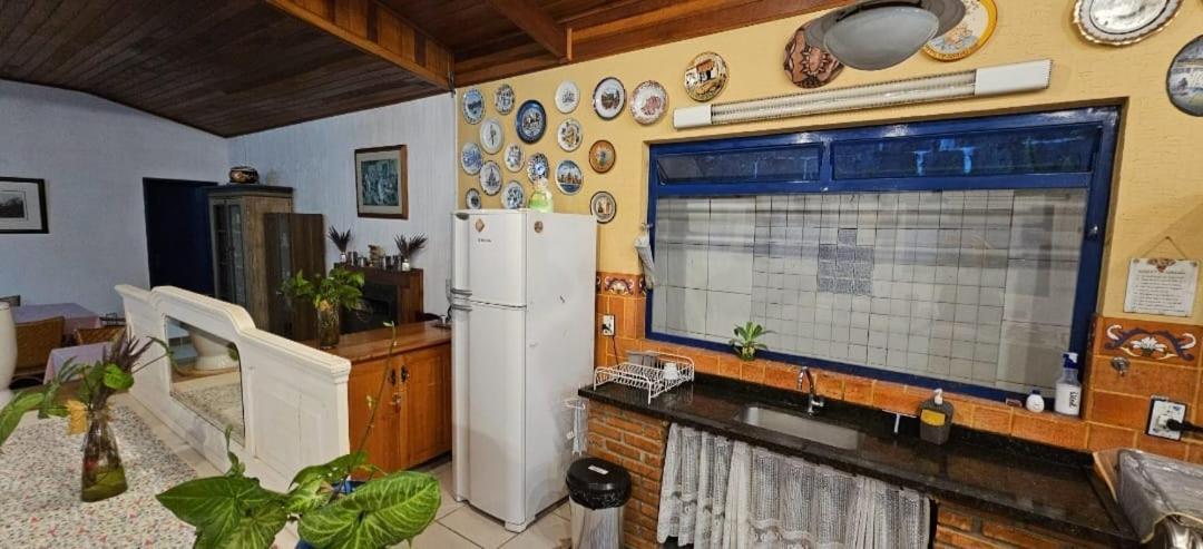 Pousada A Casa Da Fazenda ซานโต อังตัวนิโอ โด ปิงญัล ภายนอก รูปภาพ