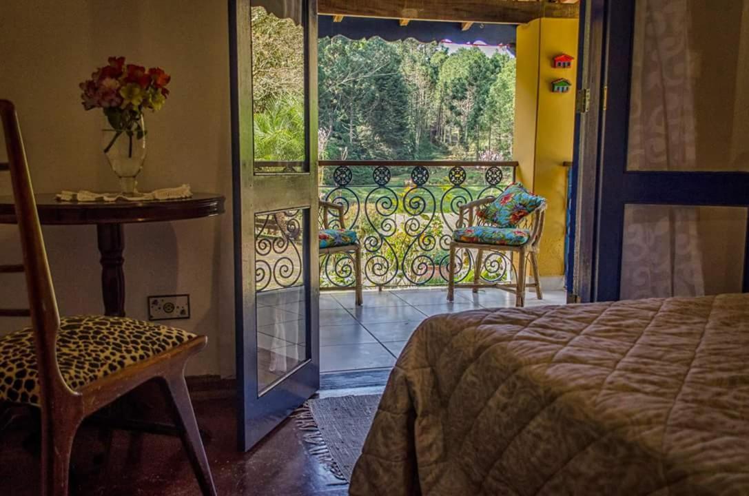 Pousada A Casa Da Fazenda ซานโต อังตัวนิโอ โด ปิงญัล ภายนอก รูปภาพ
